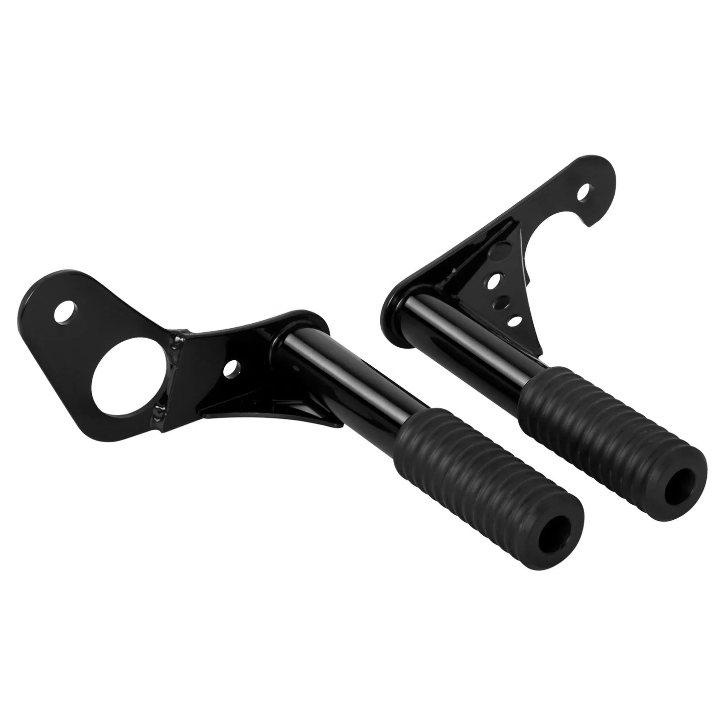 Black Passenger Peg, SLIDERS, Engine Guard for Harley Softail Low Rider Street Bob 2018-2022 - FXLRS , FXBB, FSLRST
